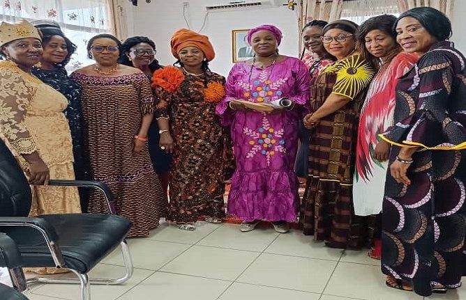 the women of faith paid a working visit to the Pathfinder mayor