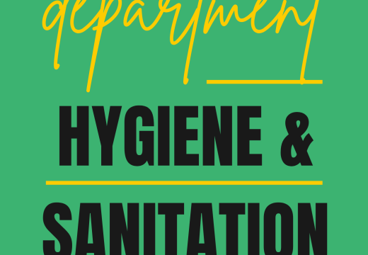 HYGIENE AND SANITATION DEPARTMENT